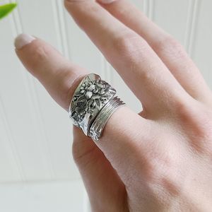 Rogers Jubilee Wrap Around Spoon Ring